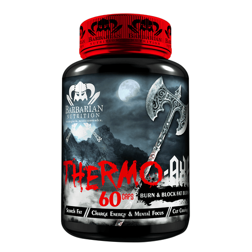 Stimulant Based Fat Burner Barbarian Nutrition Thermo Axe [60 Caps]