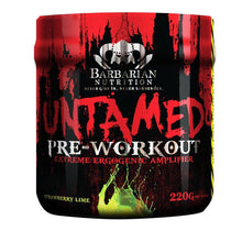 Load image into Gallery viewer, Stimulant Based Pre Workout Barbarian Nutrition Untamed [220g]
