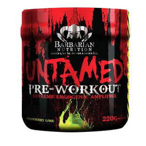Stimulant Based Pre Workout Barbarian Nutrition Untamed [220g]