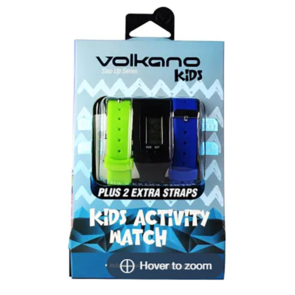 Volkano Step Up Series Kids Activity Watch + Straps