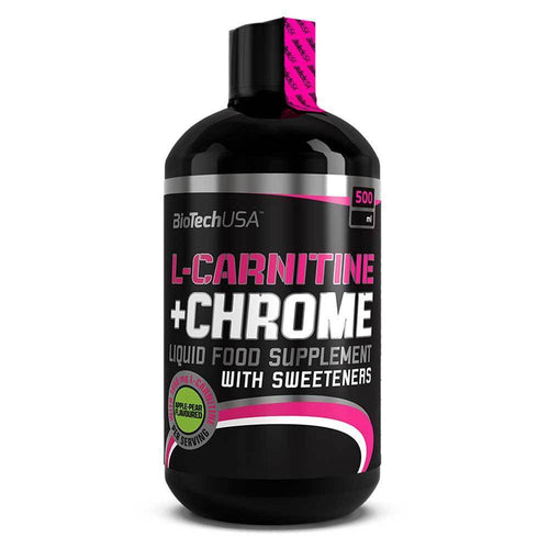 Carnitine BioTech USA L-Carnitine + Chrome [500ml] - Chrome Supplements and Accessories
