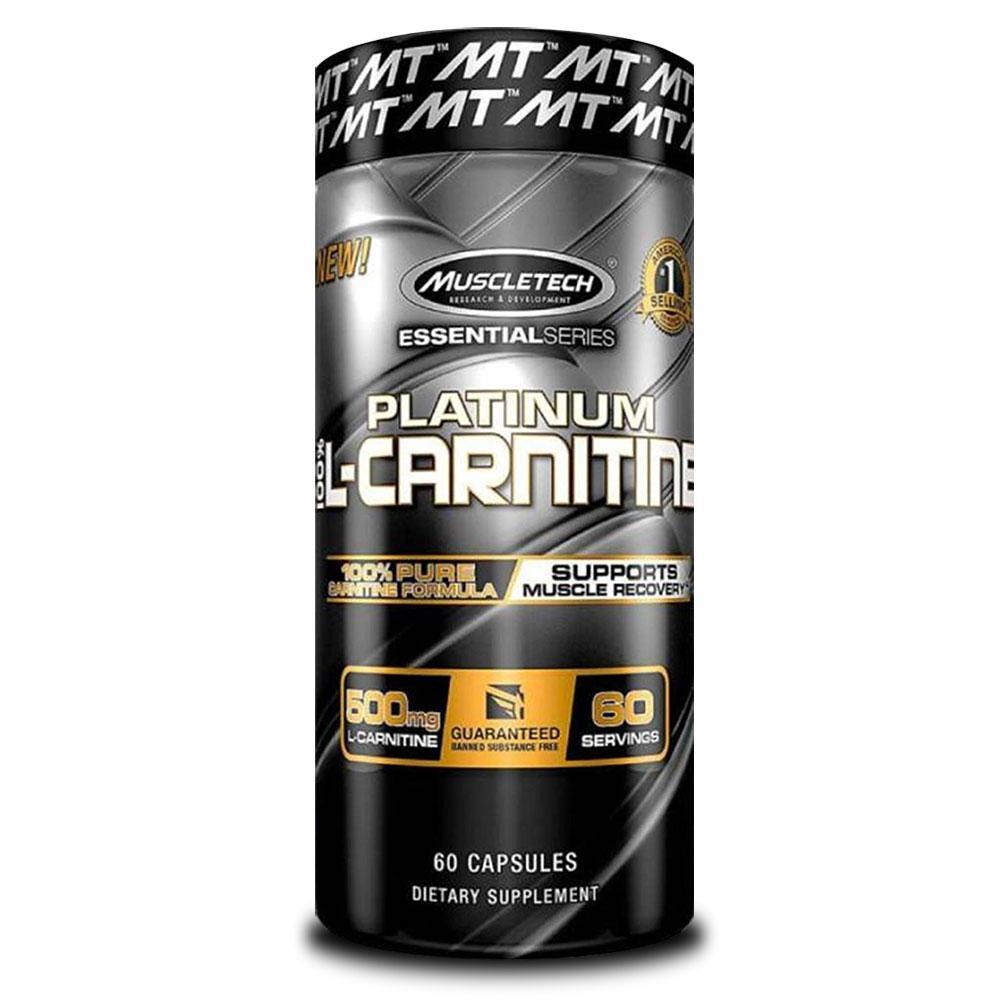 MuscleTech Platinum L-Carnitine [60 Caps] – Rank1 Nutrition