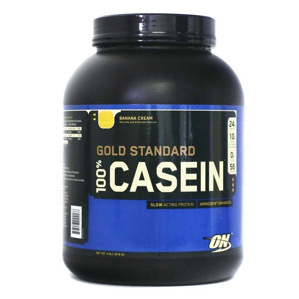 Casein Protein Optimum Nutrition Gold Standard 100% Casein [1.8kg] - Chrome Supplements and Accessories