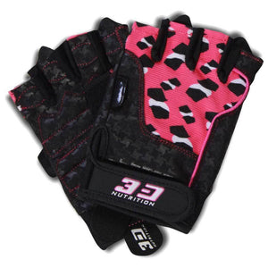 Gloves 3D Nutrition Ladies Lifting Gloves [Pink] - Chrome Supplements and Accessories