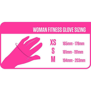 Gloves 3D Nutrition Ladies Lifting Gloves [Pink] - Chrome Supplements and Accessories