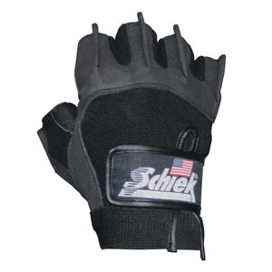Gloves Schiek Womens Lifting Gloves [Black] - Chrome Supplements and Accessories
