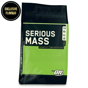 Mass Gainer Optimum Nutrition Serious Mass [5.4kg] - Chrome Supplements and Accessories