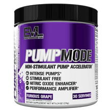 Load image into Gallery viewer, Nitric Oxide Booster EVLution Nutrition PumpMode [165g] - Chrome Supplements and Accessories
