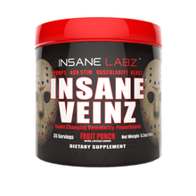 Load image into Gallery viewer, Nitric Oxide Booster Insane Labz Insane Veinz [145g] - Chrome Supplements and Accessories

