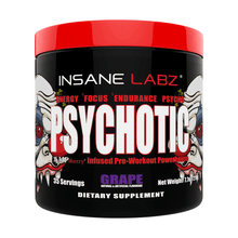 Load image into Gallery viewer, Stimulant Based Pre-Workout Insane Labz Psychotic [215g]
