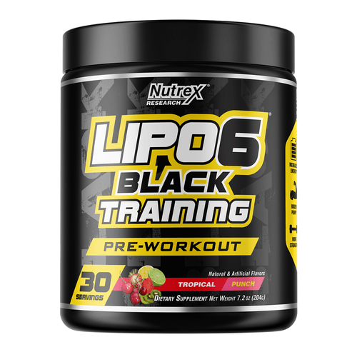 Stimulant Based Pre-Workout Nutrex Lipo 6 Black Training  [200g]