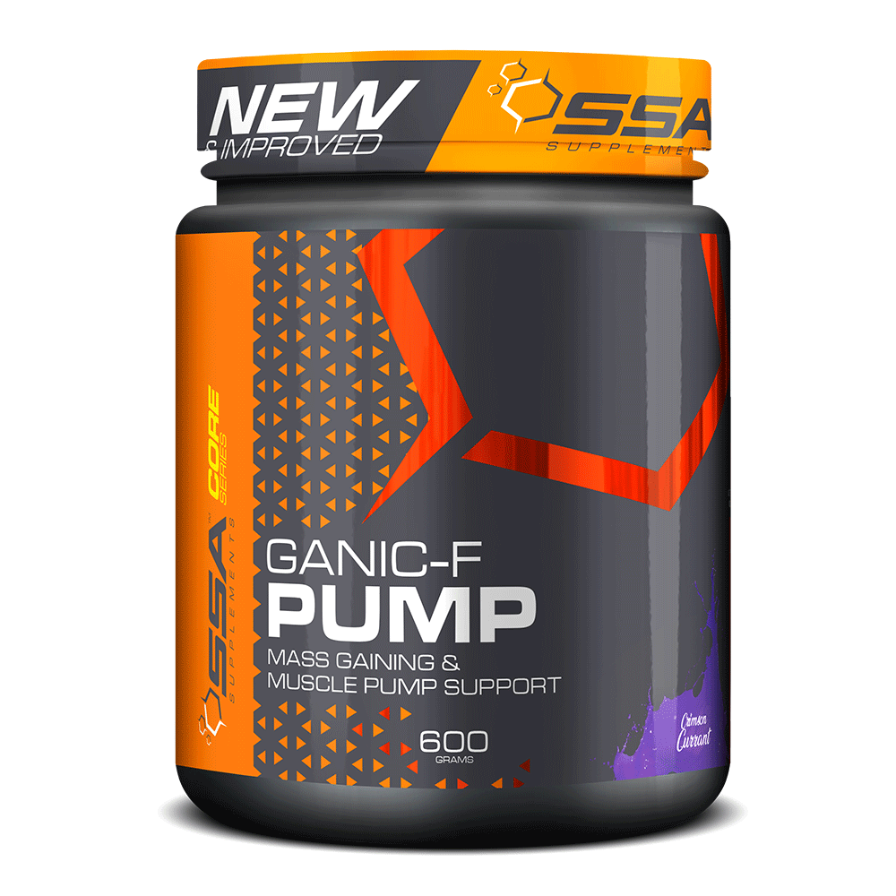 Stimulant Based Pre Workout SSA Ganic-F Pump [600g]