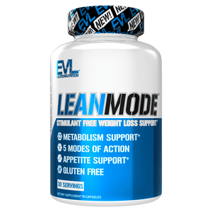 Stimulant Free Fat Burner EVLution Nutrition LeanMode [90 Caps] - Chrome Supplements and Accessories